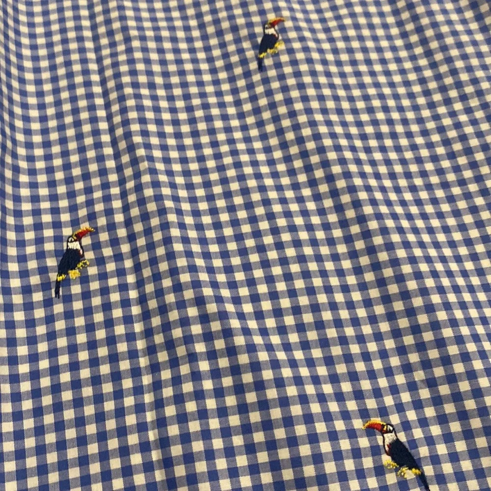 COPY - Talbots parrot print skirt